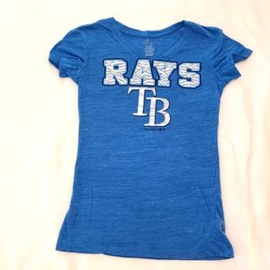 Tampa Bay Rays girls 10/12 tshirt